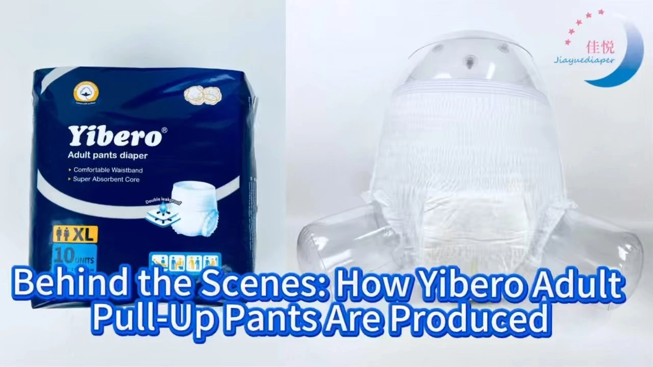 OEM ODM Disposable Non Woven Fabric Adult Pants Diaper Soft Care Dry Incontinence Pull Ups For Adults 1