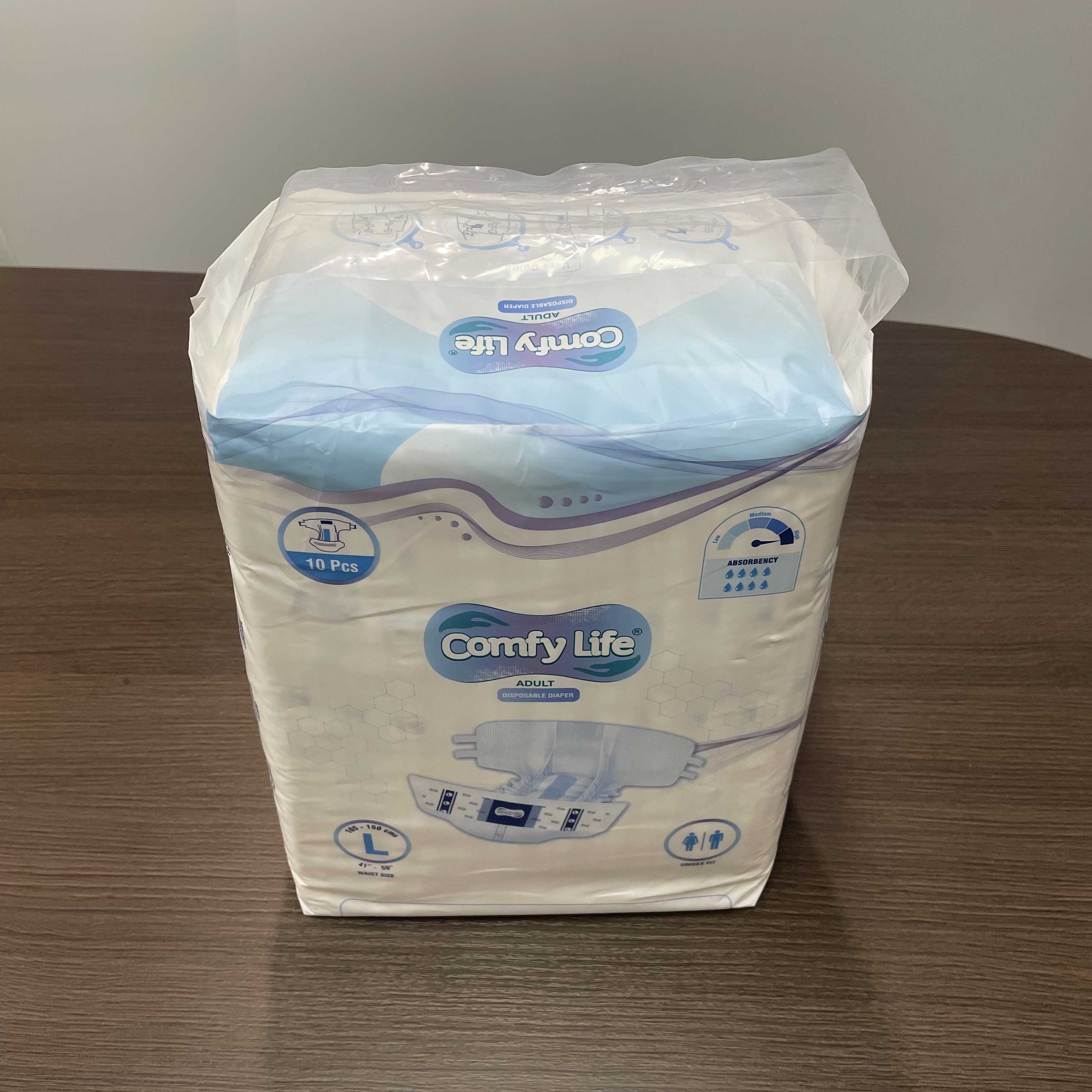 Customizable High Absorbent Capacity Disposable Adult Diapers Non-woven Surface Eco-Friendly Disposable Diaper Adult Nappies 2