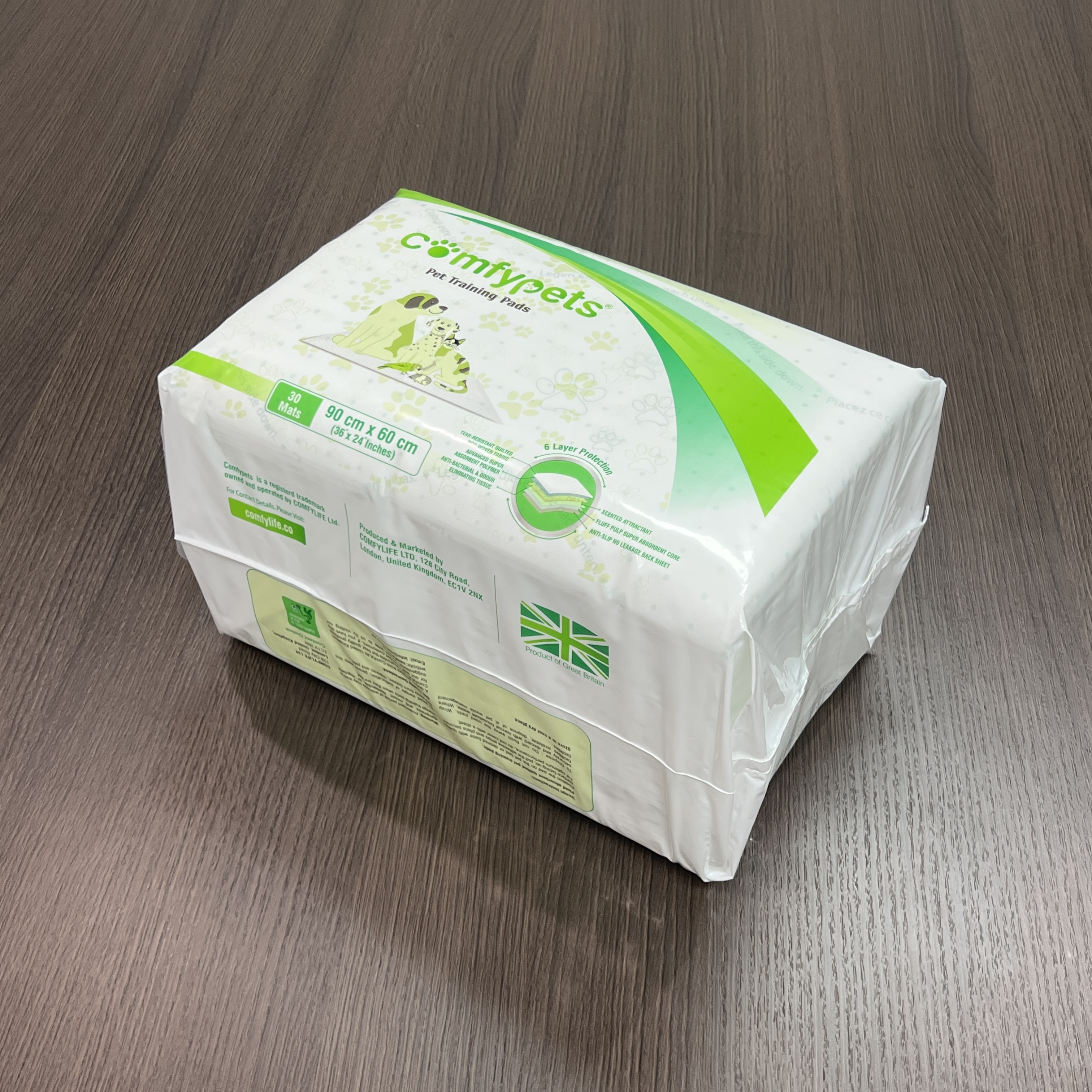 Sampel GRATIS Bantalan Pelatihan Kelas untuk Pet Inkontinensia Perlindungan Anjing Kencing Bantalan 90 x 60 cm 2
