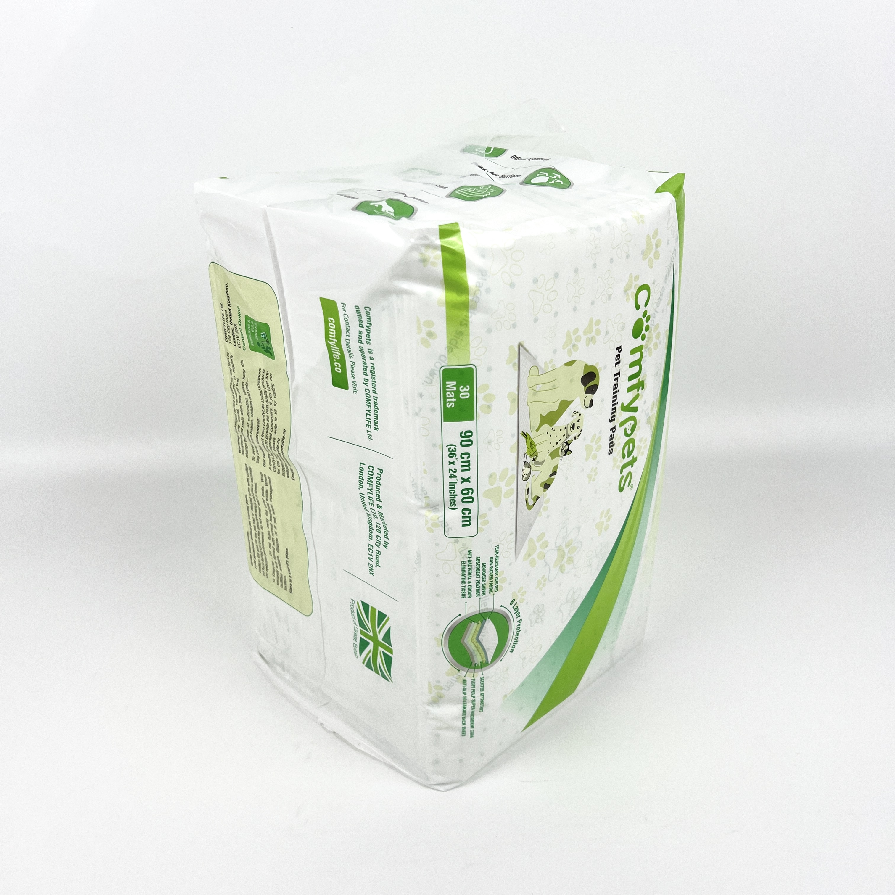 Best Service Customized Puppy Dog Pee Pads With Adhesive Strips Quick Fluid Absorption Pet Underpads Quick Dry Surface Pet Dog Pads 2