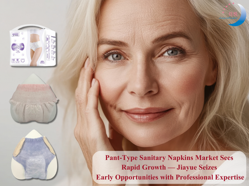 El mercado de toallas sanitarias tipo braguita experimenta un rápido crecimiento: Jiayue aprovecha las oportunidades iniciales con experiencia profesional.