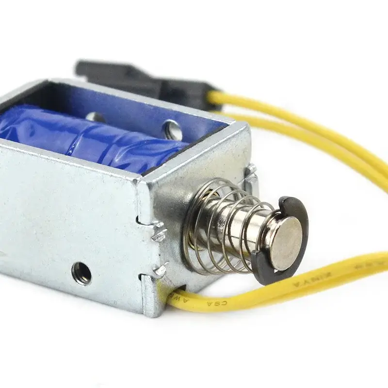 Jianyuan Solenoid Push Pull Solenoid 24v Manufacturing 5