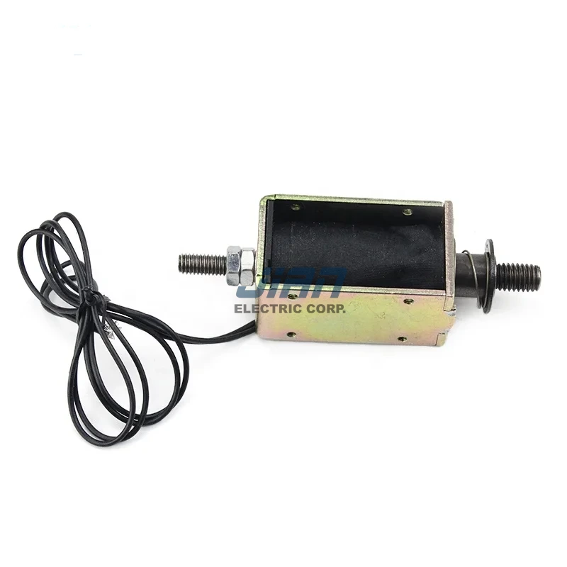 DC 6V 12V 24V Open Frame Solenoid Stroke Pull Push Linear Micro Solenoid 4mm 1