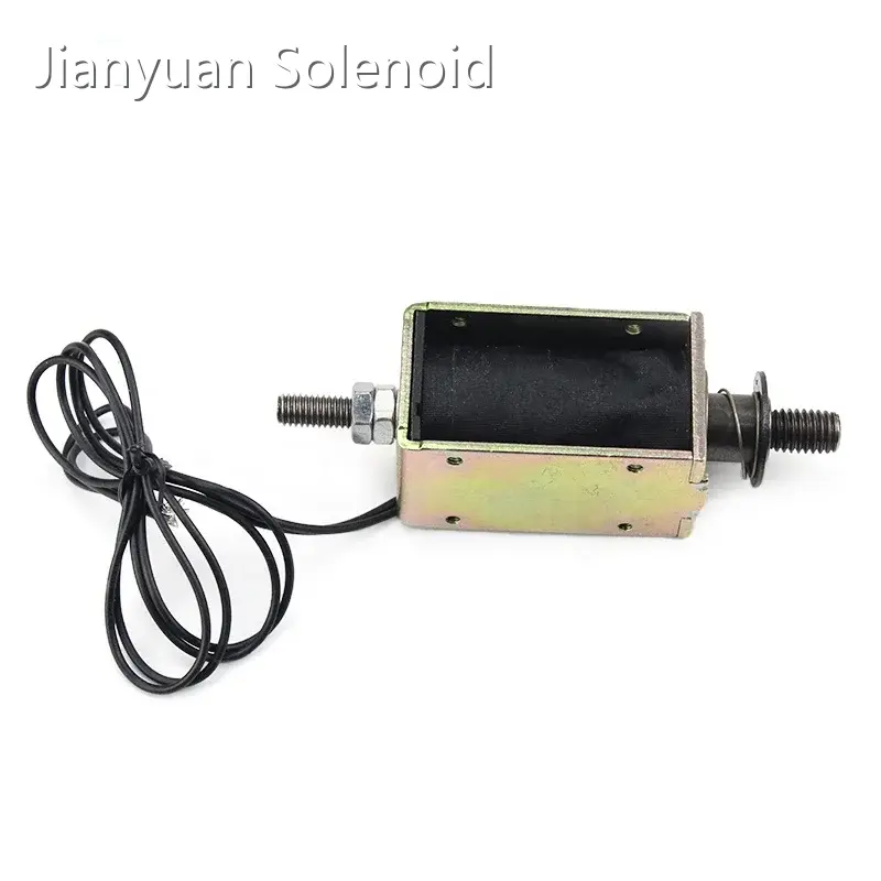 12v Push Pull Solenoid Linear Actuator Linear Solenoids Wholesale - Jianyuan Solenoid 1