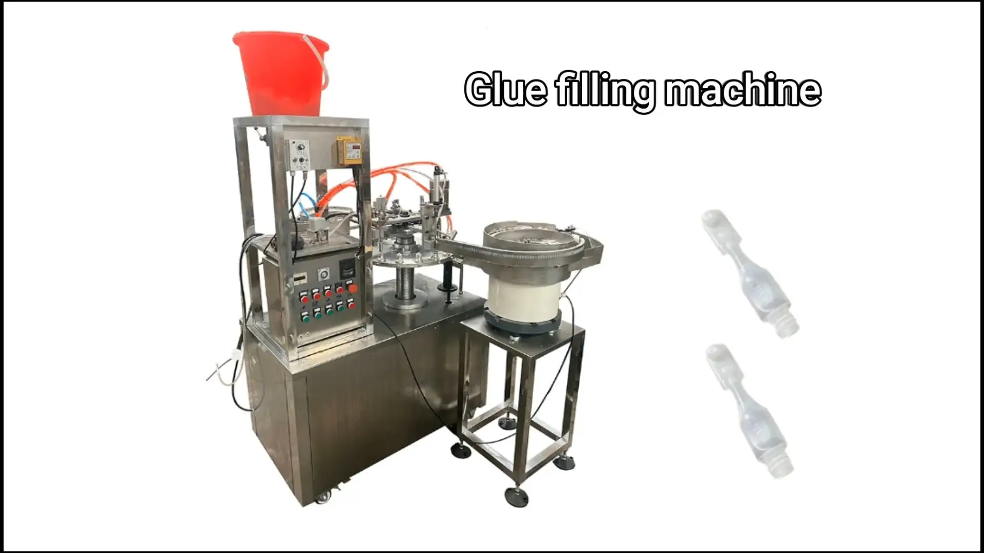 Poloviční gram 0,5 g Automatické super lepidlo a uzavírací stroj 1