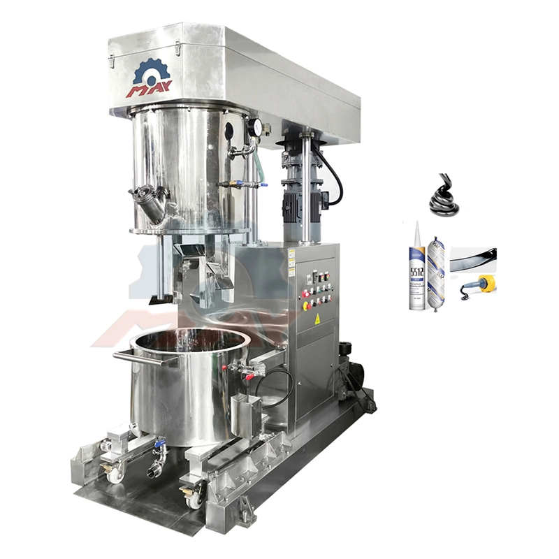 Polyuretan tetningsmasse mikser 100L / Vacuum Dual Shaft Planetary Mixing Machine 1