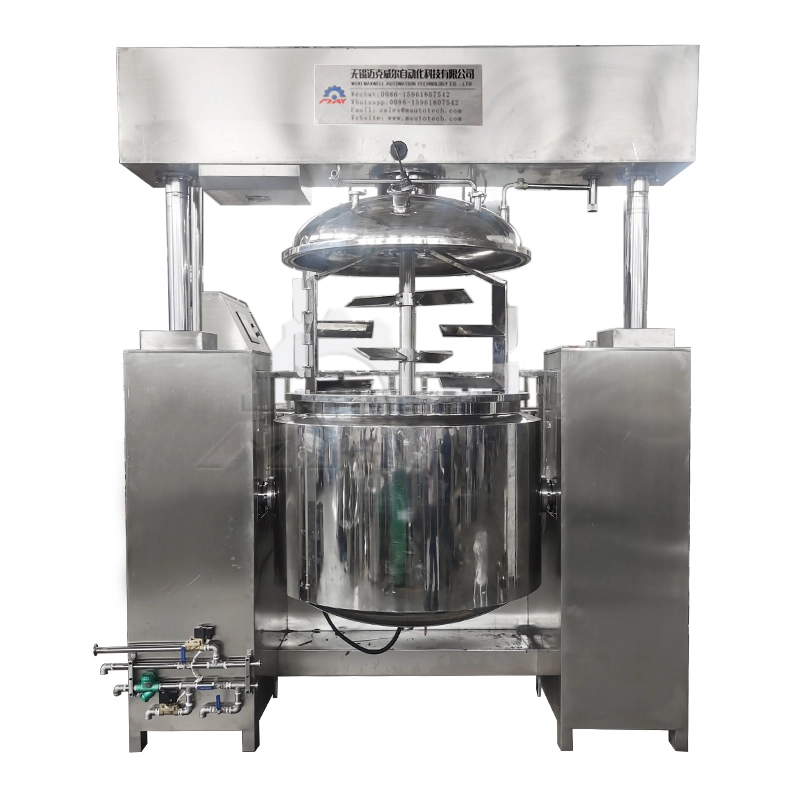 Lifting Vacuum Emulgator Mixer Machine 850L 1