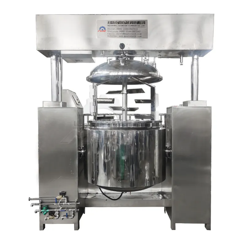 Vacuum Emulsifying Mixer Machine by MAXWELL 2