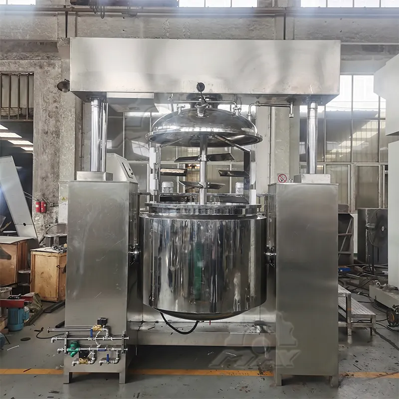 Vacuum Emulsifying Mixer Machine by MAXWELL 3