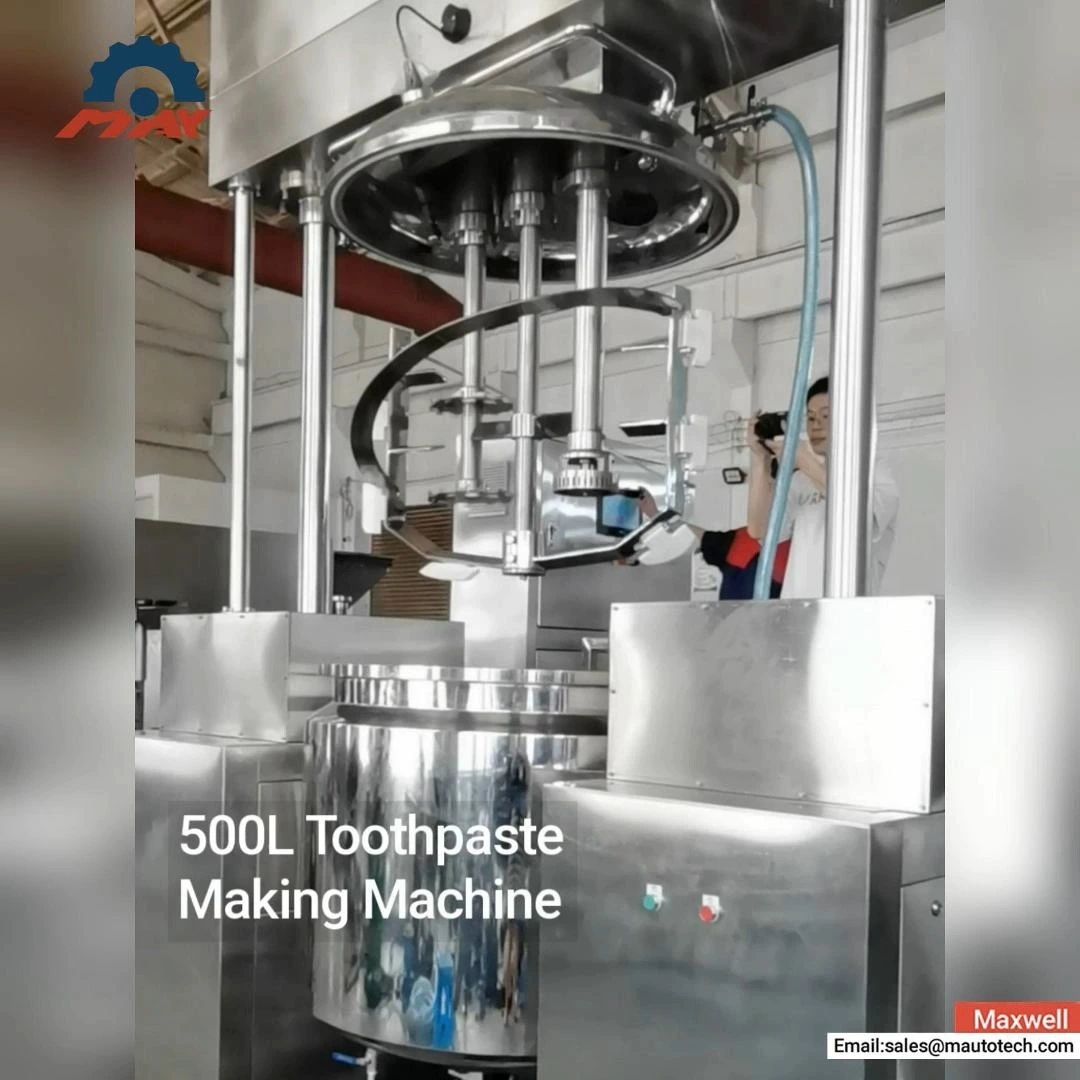 Toothpaste Making Machine Mixers & Equipment 1