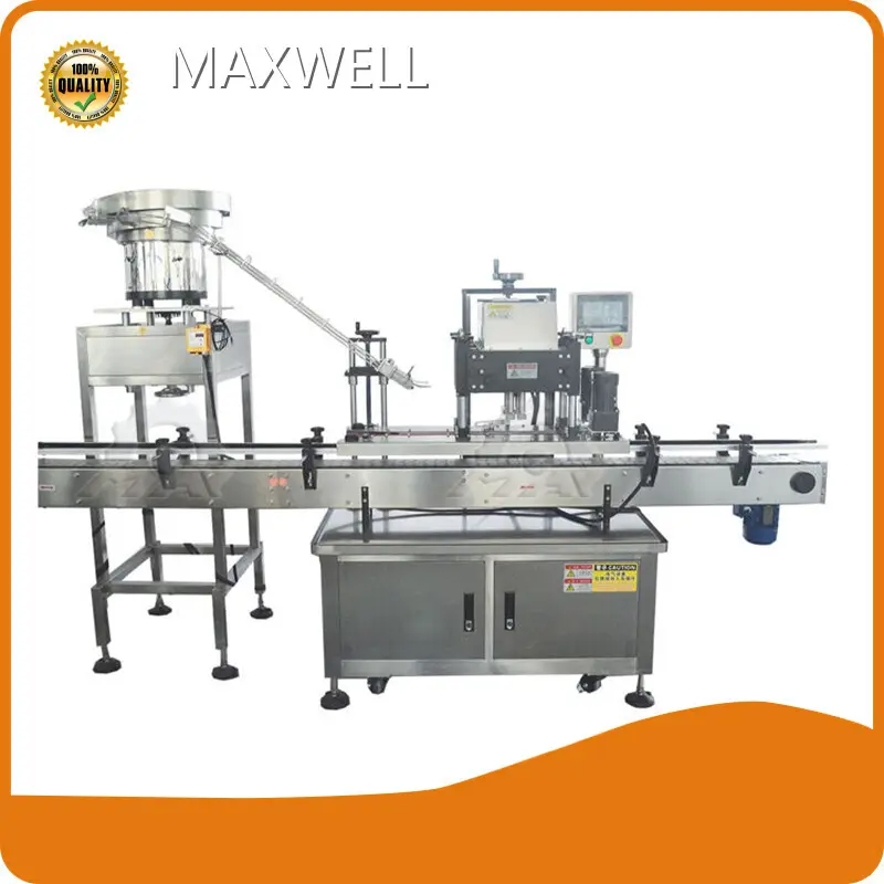 Automatic Screw Capping Machine by MAXWELL 1
