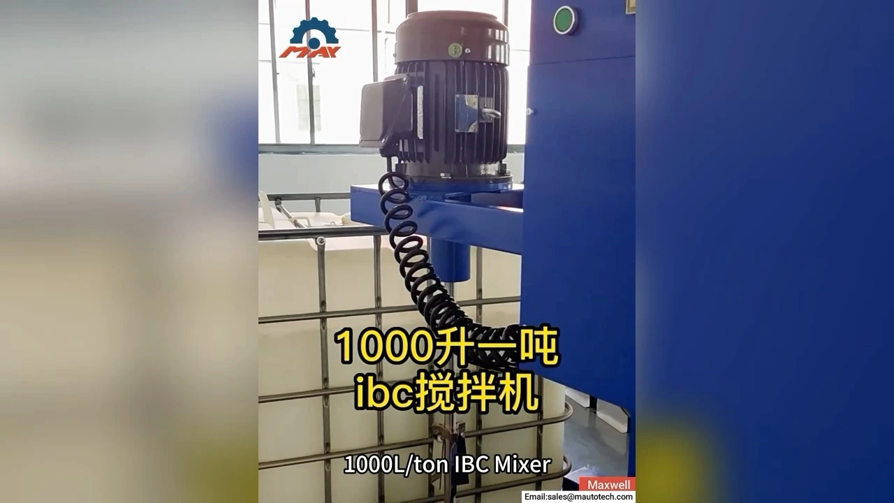 1000L IBC Tank Mixer for Shampoos Paints Chemical Raw Materials 1