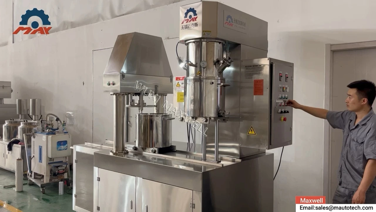 20L Tabletop Planetary Mixer na Disperser na Presser 1