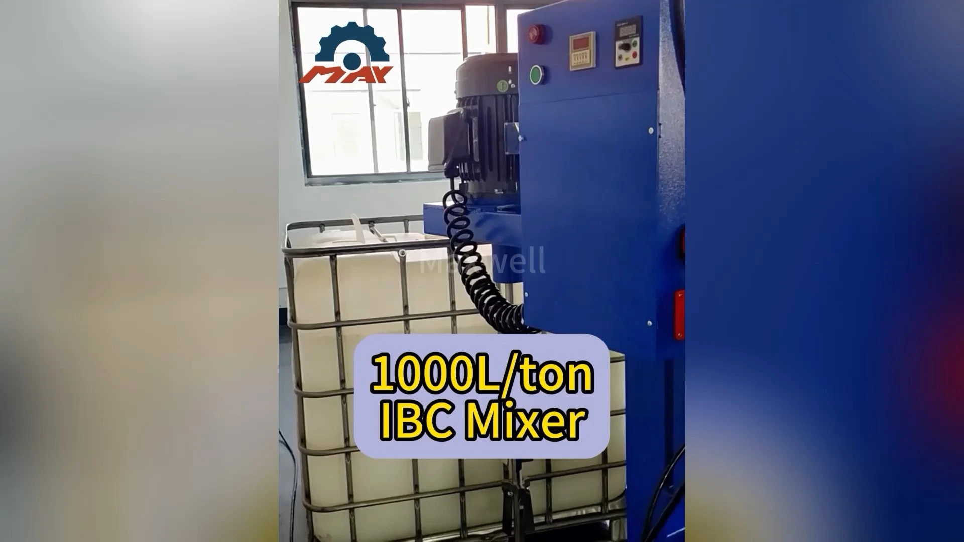 Mixtor IBC 1000L ad Shampoos, Pigmenta, Materias Crudas Chemicas 1