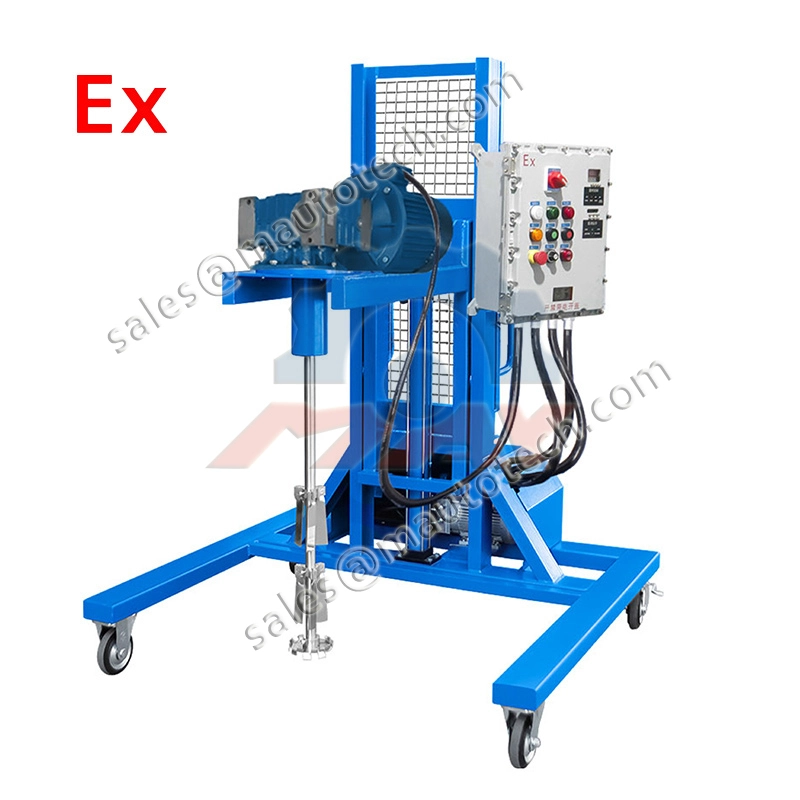 Yanıcı Patlayıcı Sıvı Malzemeler için Patlamaya Dayanıklı IBC Tank Mikseri 1