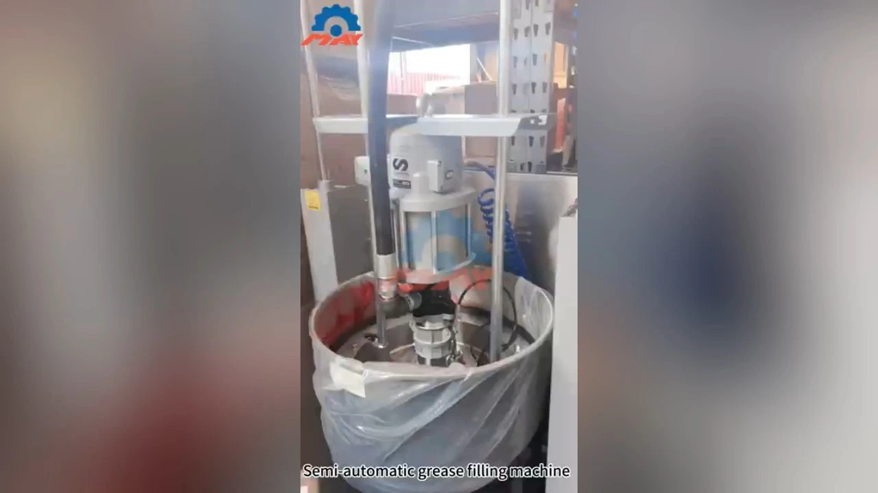 Màquina d'omplir cartutxos de greix semiautomàtica amb màquina de premsa 1