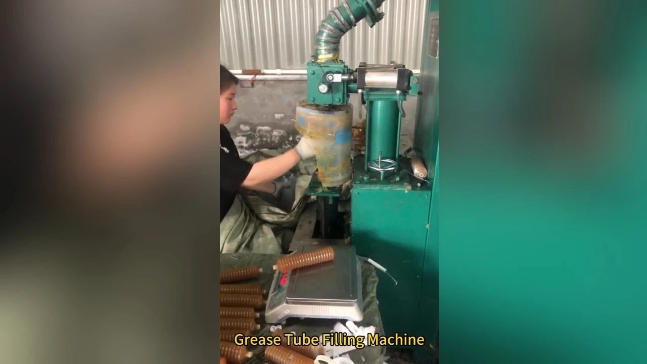 2in1 Spring Tube and Drum Grease Filling Machine 1