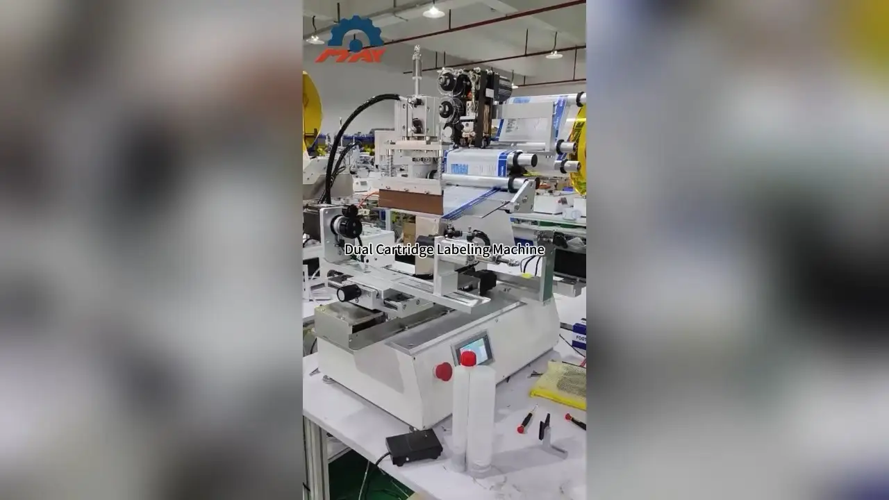 Mesin Pelabelan Kartrid Ganda 1