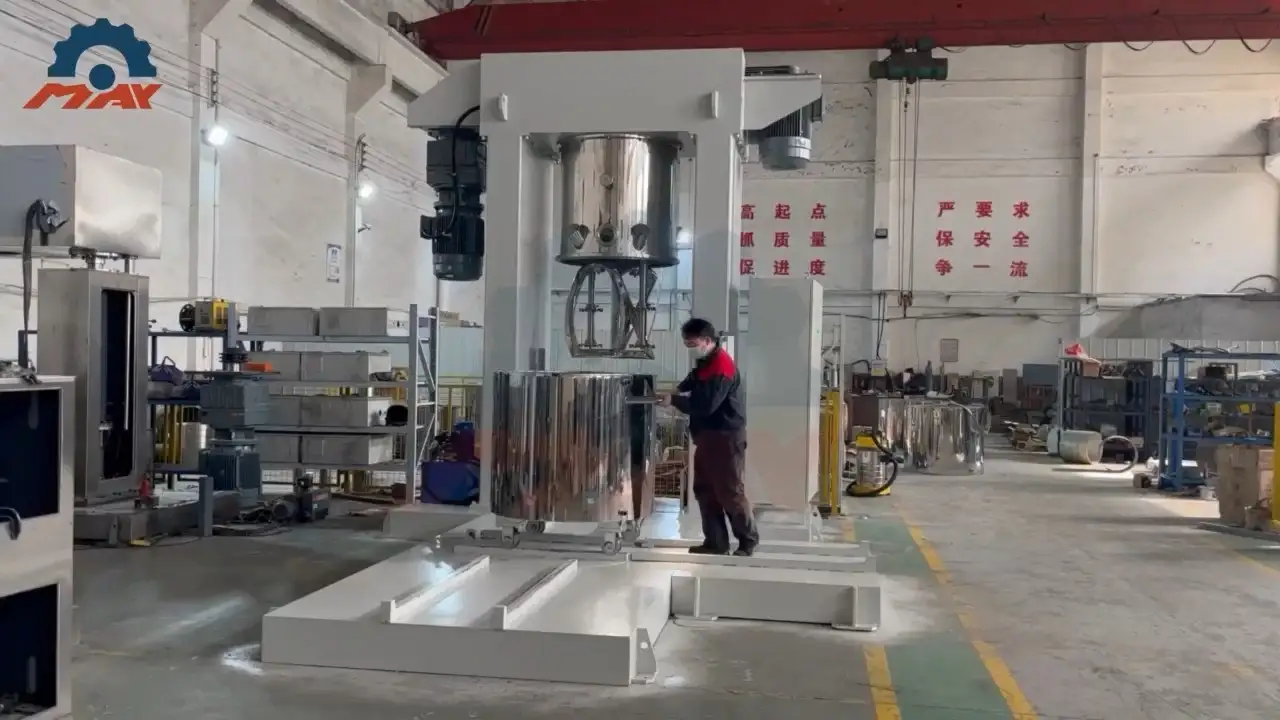 Vakuumska mješalica od 500 l s vodilicom za teško opterećenje 1