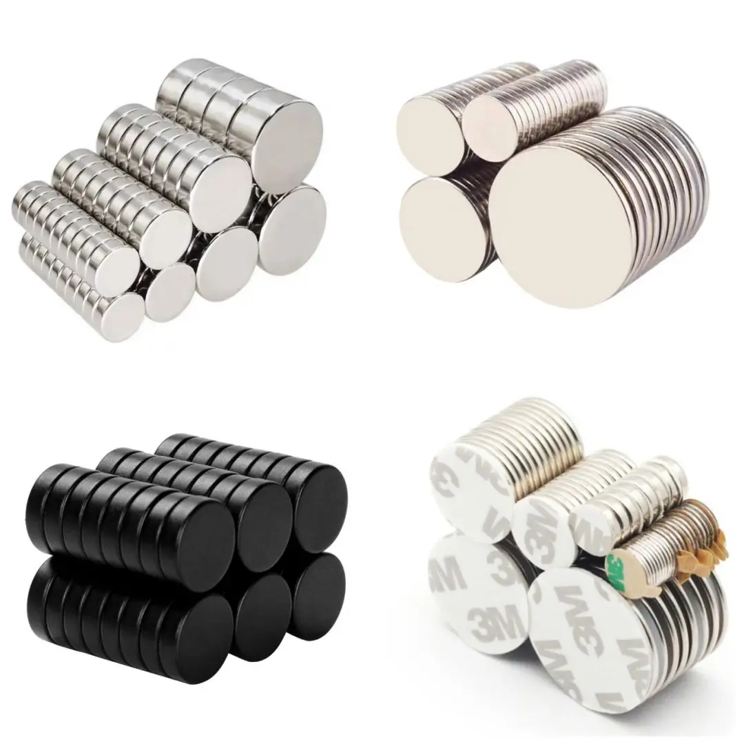 Strong Neodymium Magnet Ball Ring Block Square Bar N35 N52 for Countersunk Motor 4