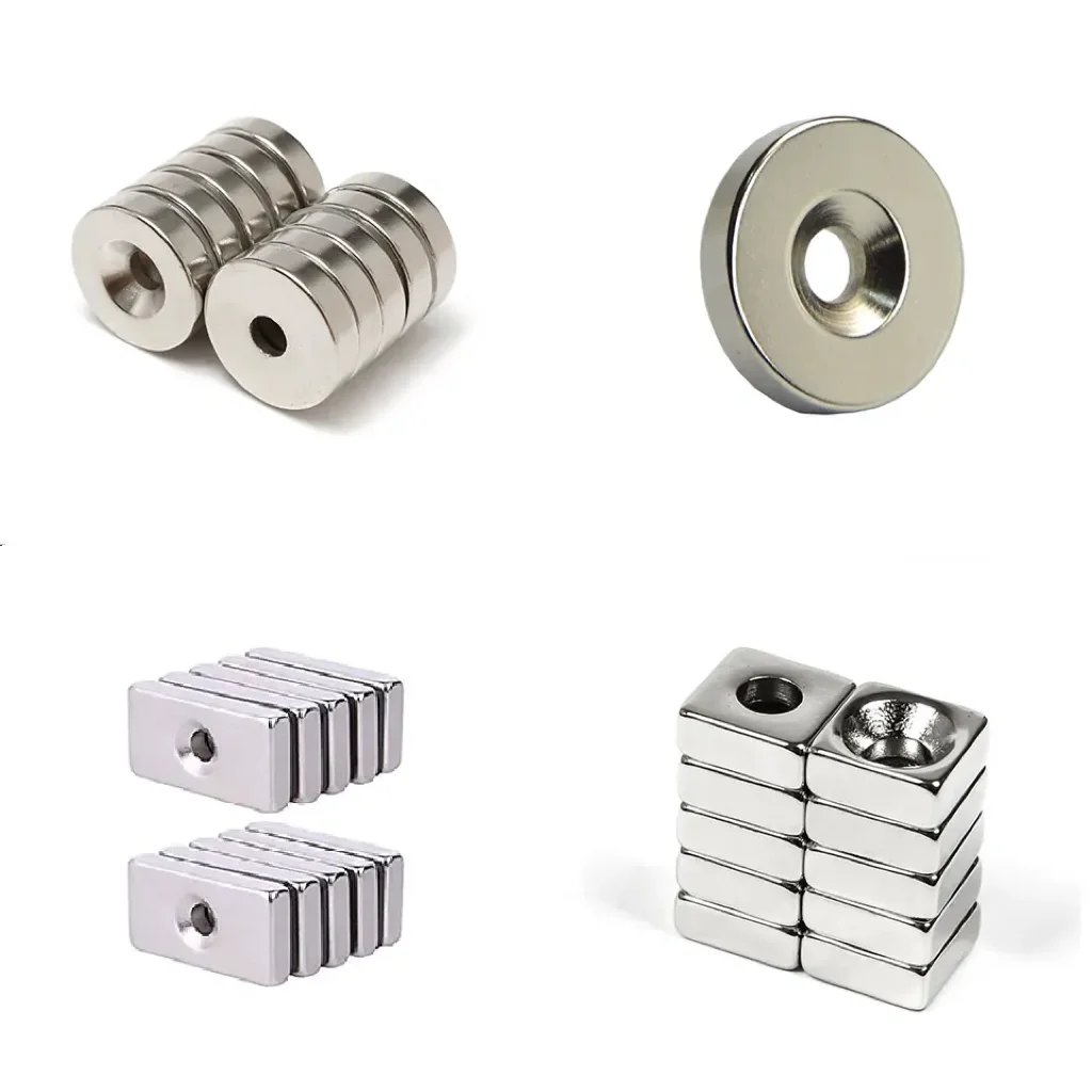 N35 Grade Magnetic Materials Rare Earth Magnets Neodium Welding Round Disc Block Sheet Strip Ring Hole Cylinder Neodymium Magnet 5