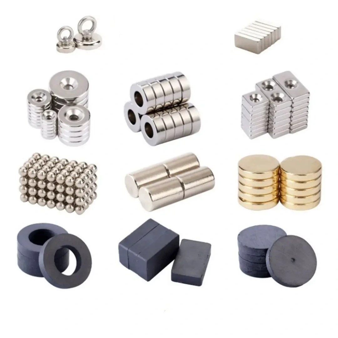 Custom Magnet Manufacturer BALL Rectangular Shape Ferrite Magnetwith Custom Services 7
