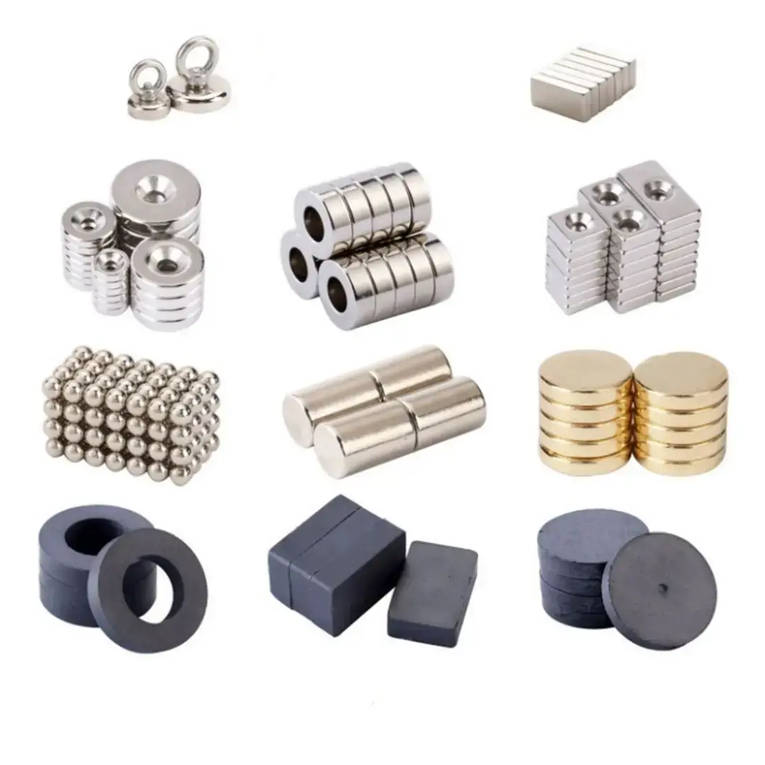 Custom Magnet Manufacturer BALL Rectangular Shape Ferrite Magnetwith Custom Services 7