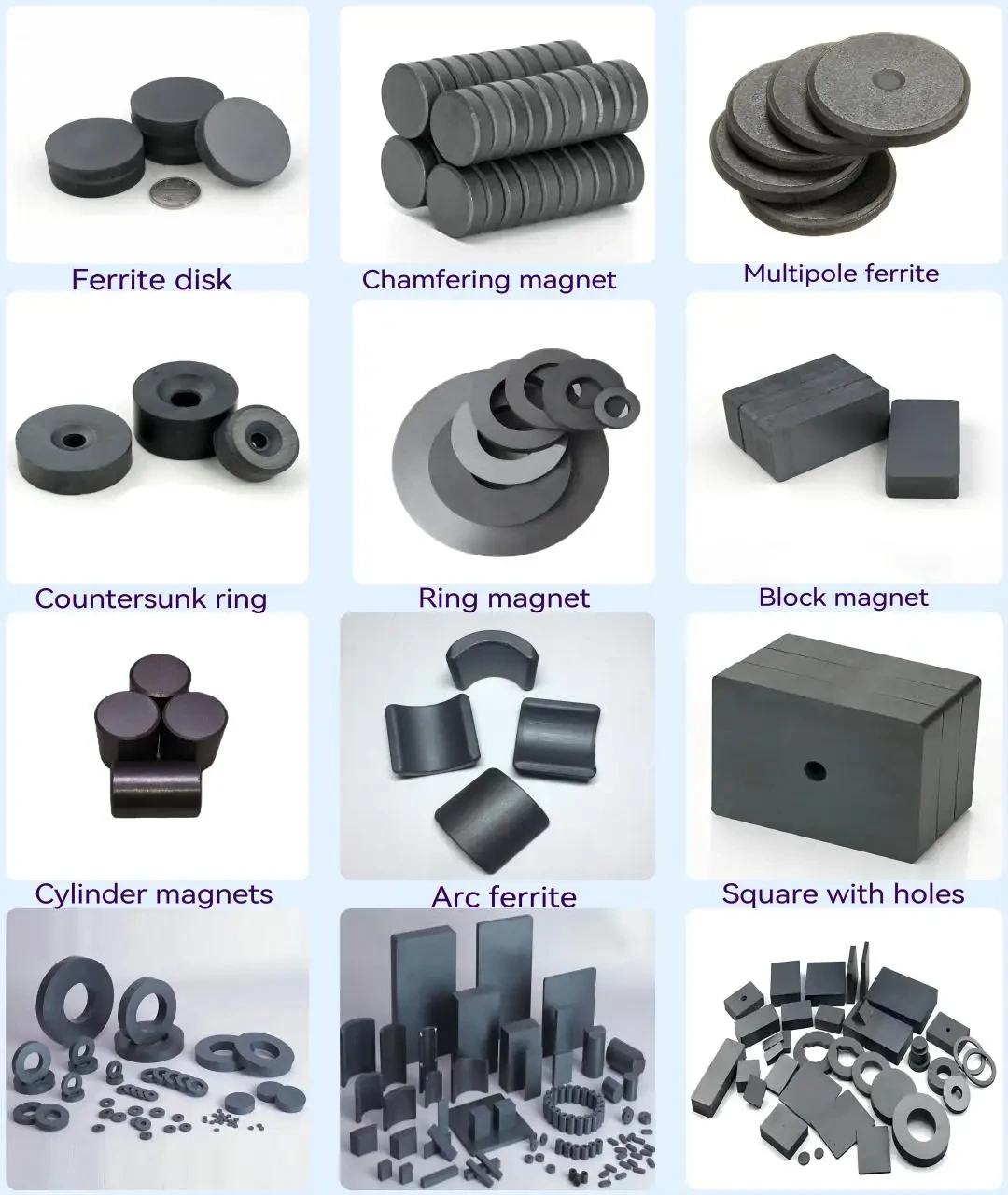 Custom Ferrite Magnet Unipolar Wholesale - HuanTongcx 6