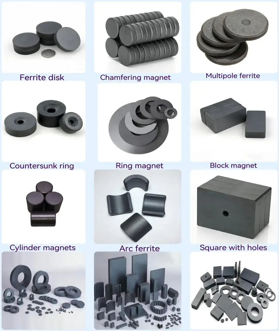 Custom Ferrite Magnet Unipolar Wholesale - HuanTongcx 6