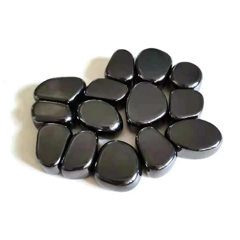 Strong Ferrite Magnet Hematite Stones Toys Puzzle Putty Polished Black 3