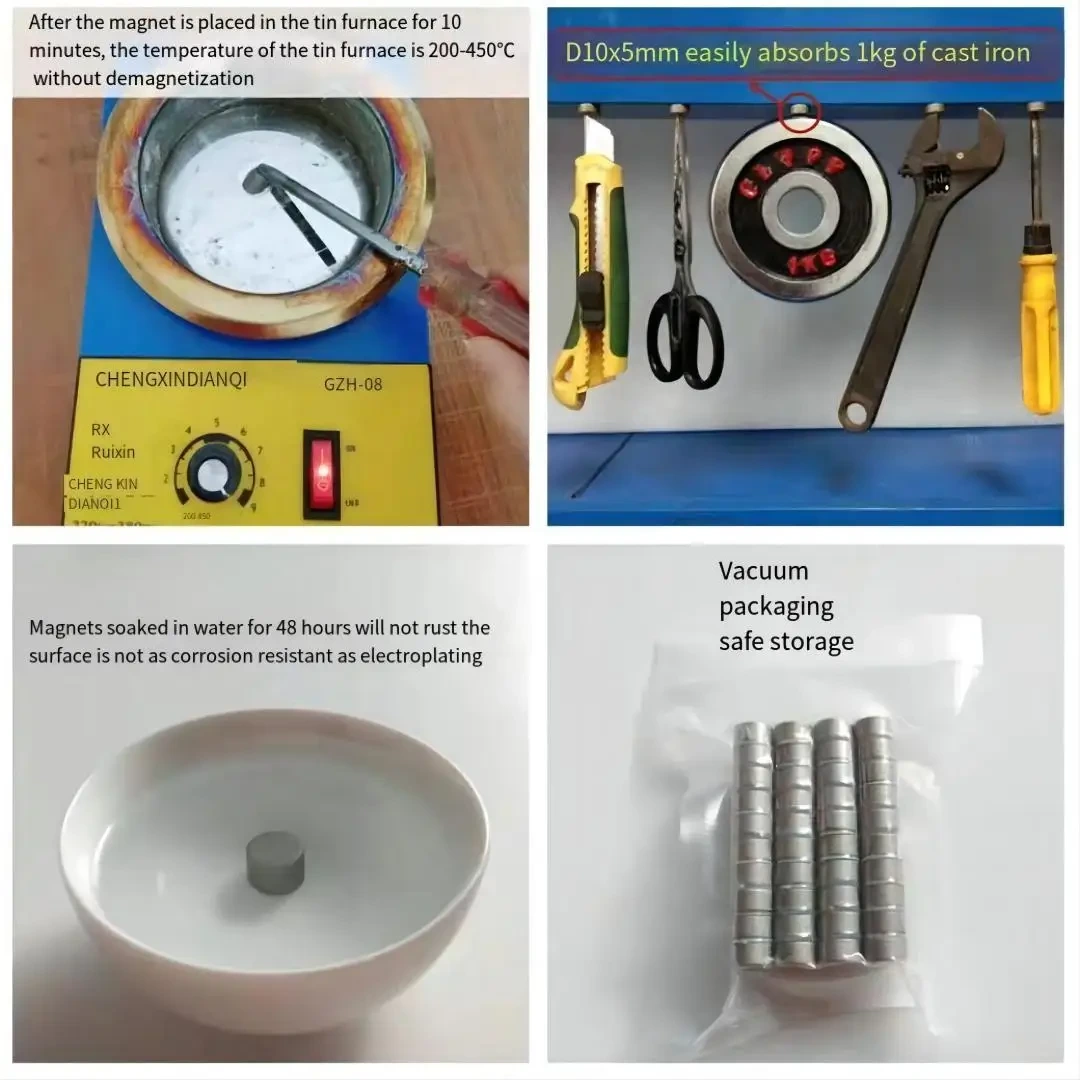 HuanTongcx Samarium Cobalt Disc Magnets 350 Degree Centigrade Ring Magnet Radial Ring Unipolar Smco Magnetsupplier 6