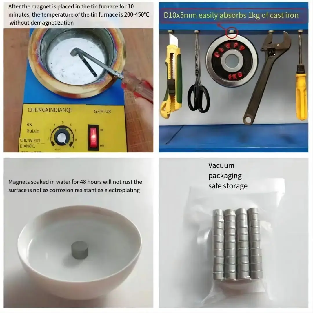 HuanTongcx Magnet Supplier Samarium Cobalt Magnet Smco Magnetfactory Direct Supply 6