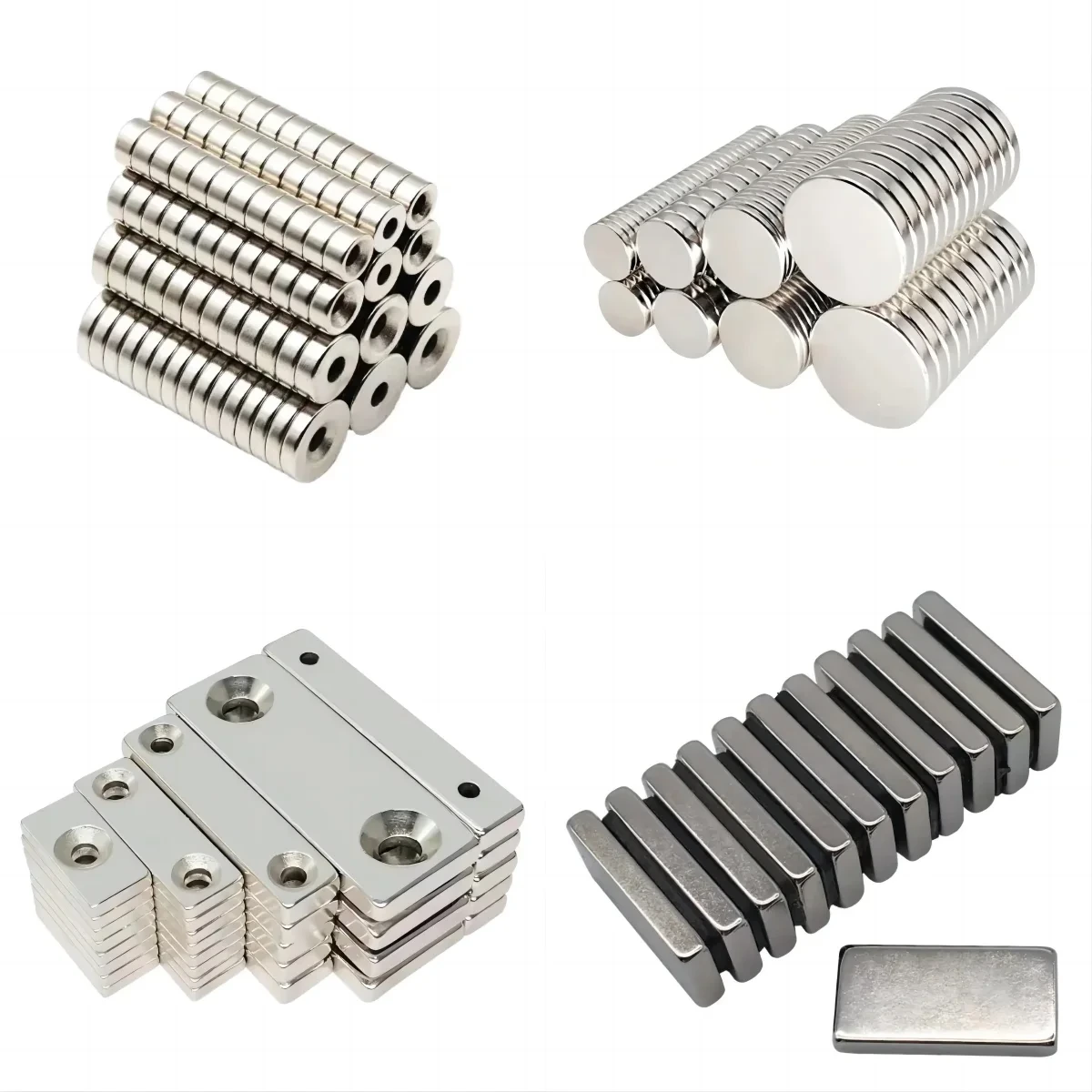Permanentmagnetisches Material/Neodym-Magnethersteller Angemessener Preis Supper Strong 35 N42 N52 Seltenerd-Neodym-Magnet 1