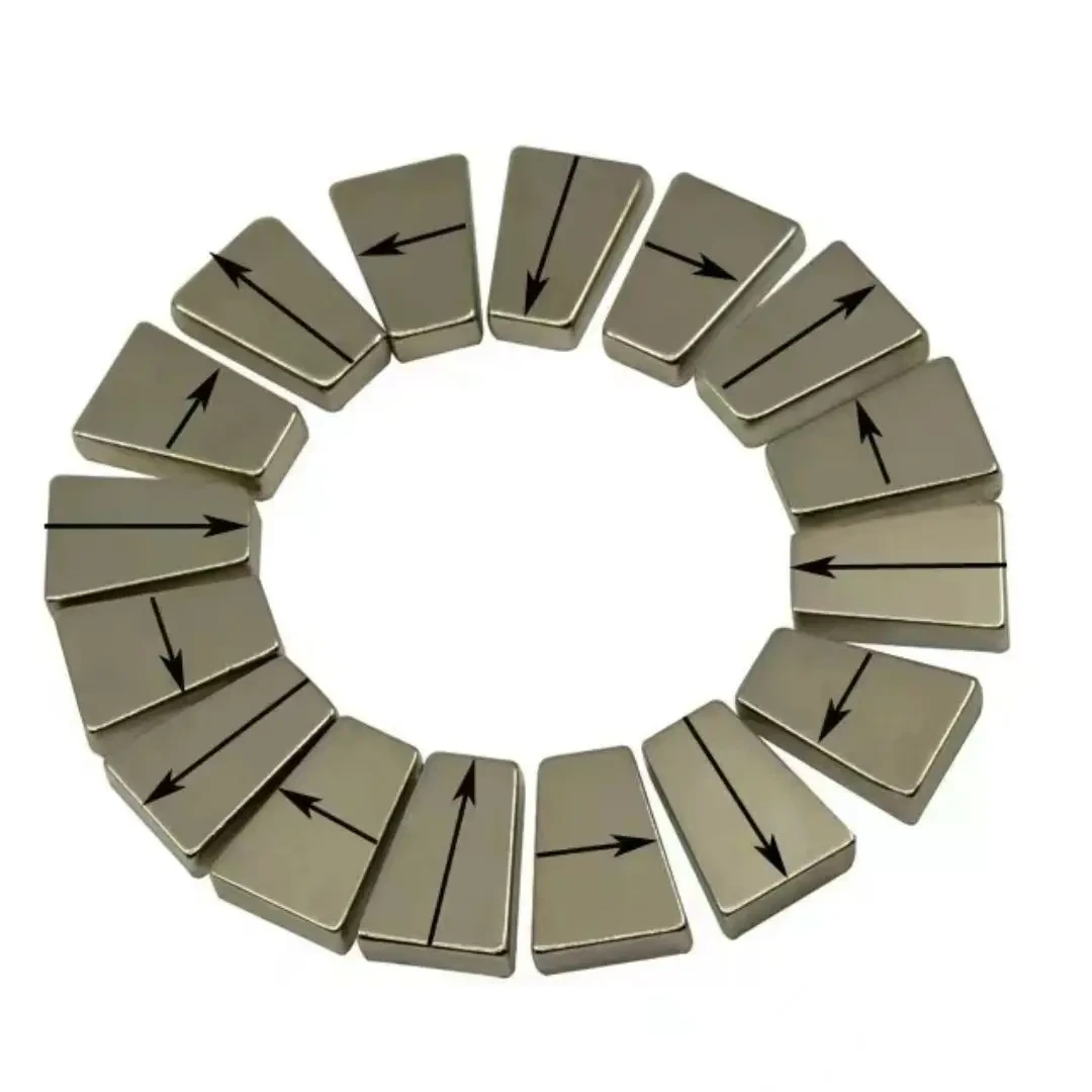 Custom Magnet Manufacturer Halbach Array Magnet Permanent Magnet for Motor N52 N52M N52H N48SH Halbach Array Magnetwith Custom Services 2