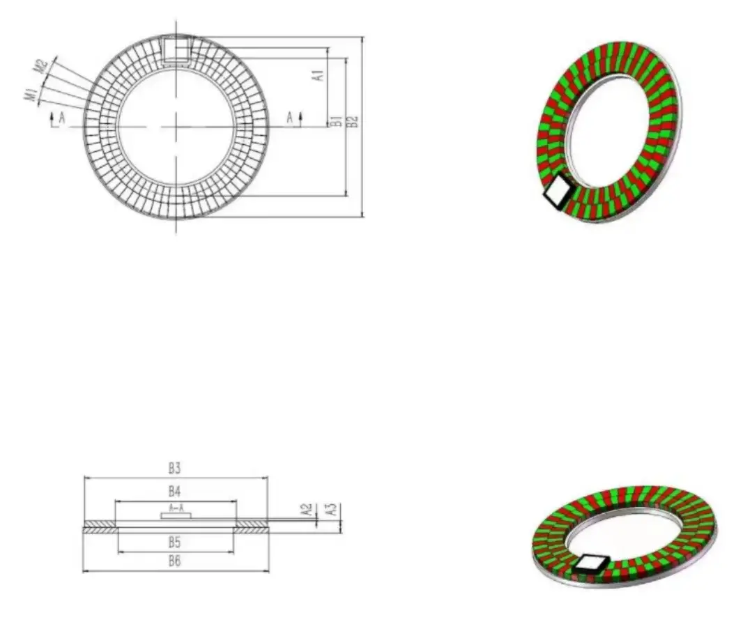 Ringmagnet Rubber Coated Magnet - for Home - HuanTongcx 5