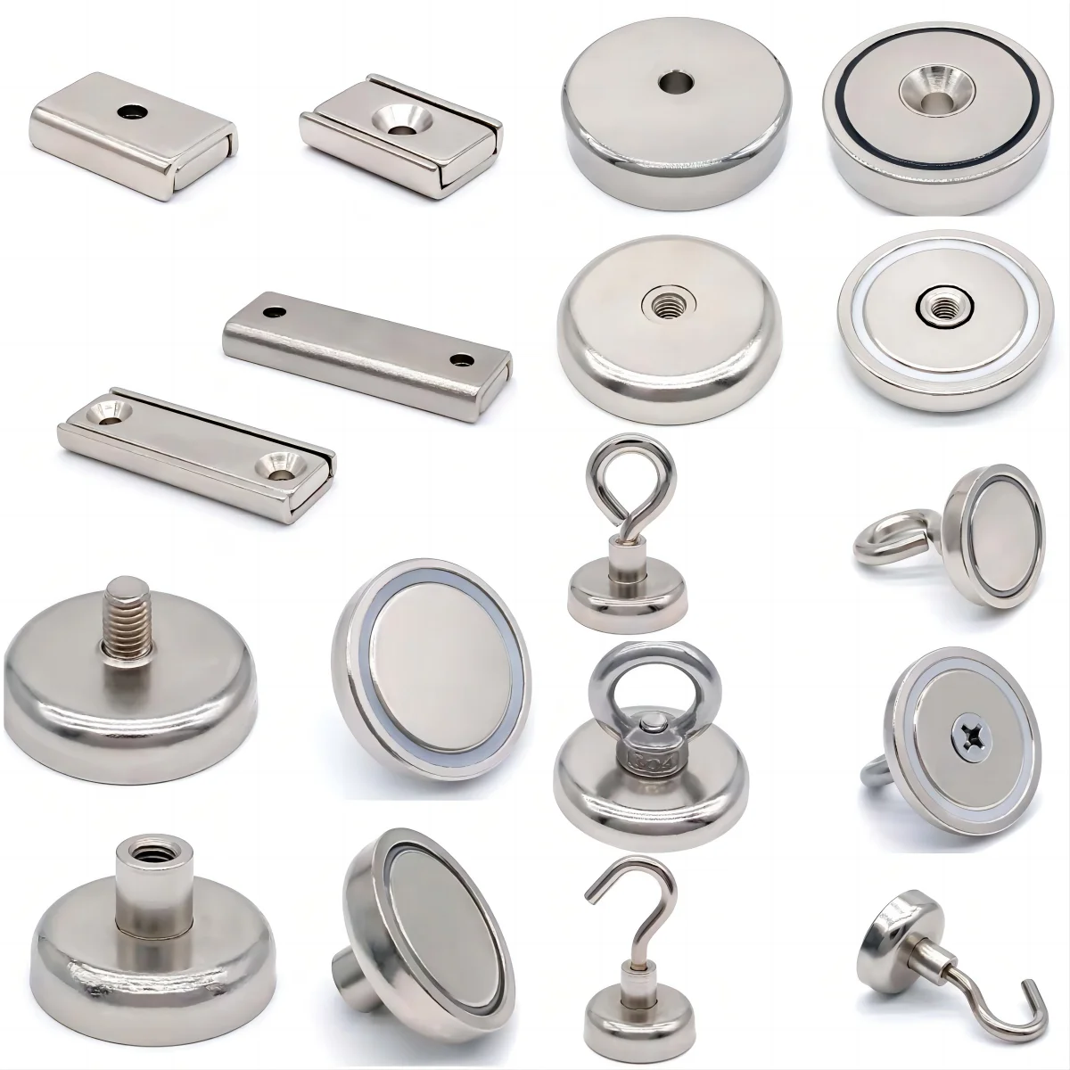 Industrial Grade Magnet Hook with High Pull Strength
