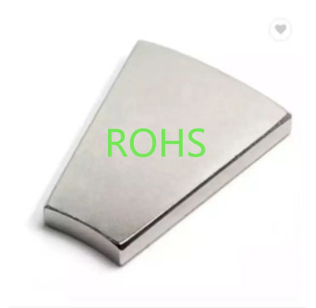 Neodymium Arc Segment Motor Magnets | Trapezoidal NdFeB Magnetic Tiles For Motor Rotor Stator 13