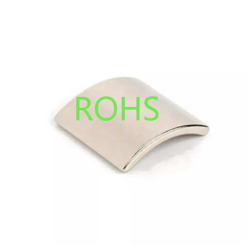 Neodymium Arc Segment Motor Magnets | Trapezoidal NdFeB Magnetic Tiles For Motor Rotor Stator 12