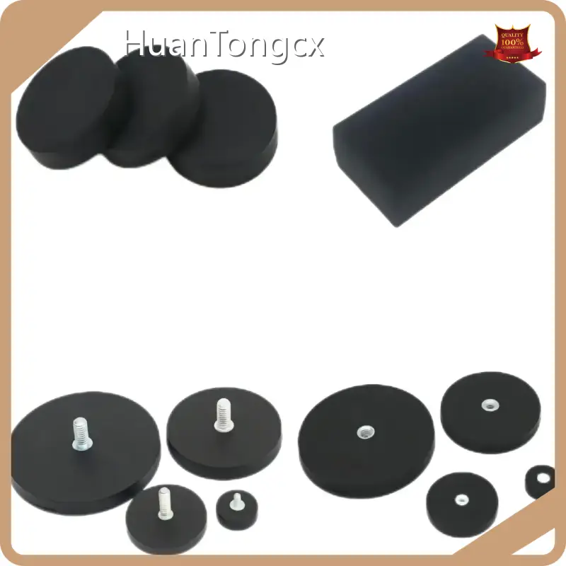 Rubber Coated Pot Magnet for Medical ±0.05supplier 1