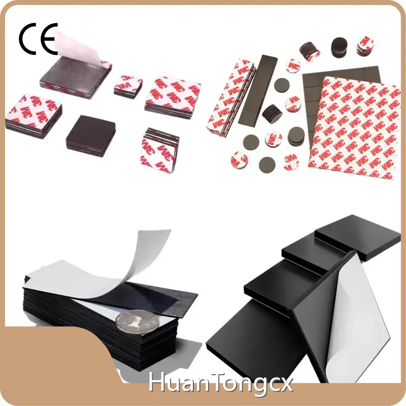 HuanTongcx Disc Magnets Same and Opposite Sex Rubber Soft Magnets Disc Magnetsdirectly Sale 1
