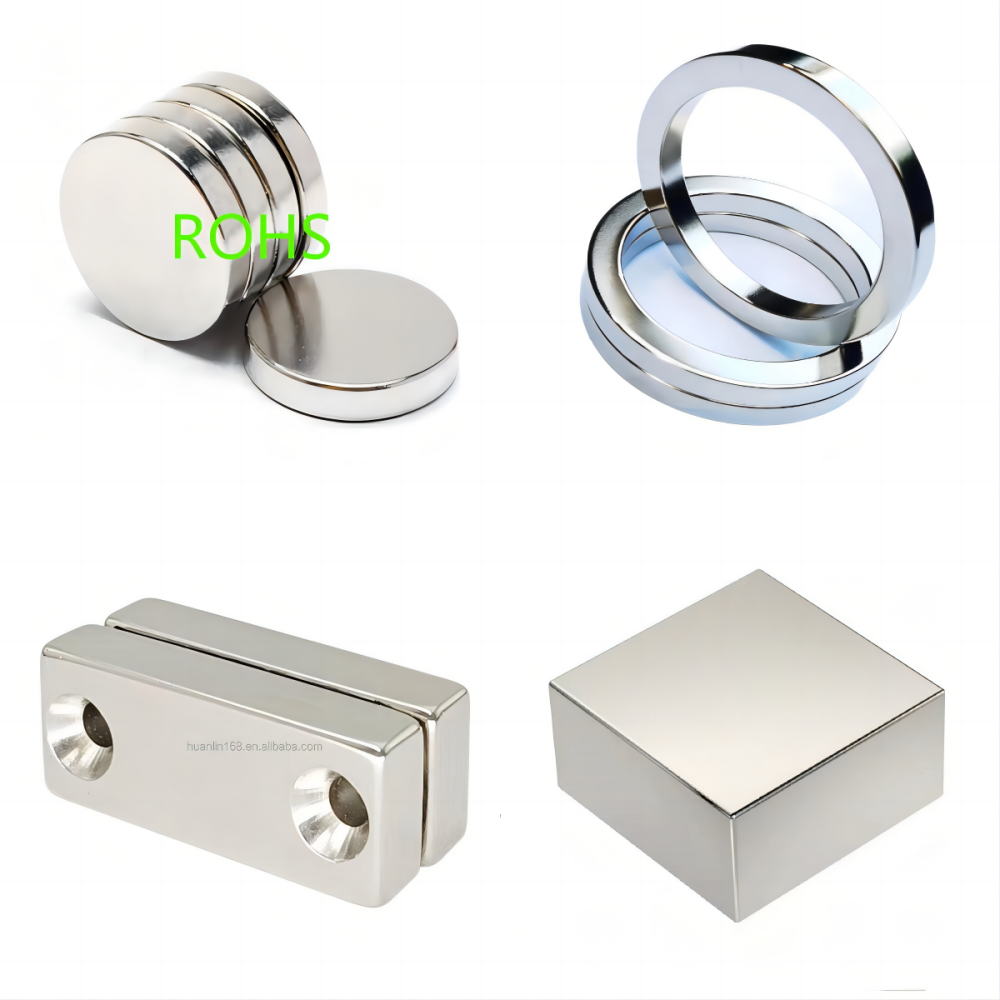 24mm X 4mm N52 N35 Neodymium Ceramic Stone Round Disc Magnet - Industrial Grade 4