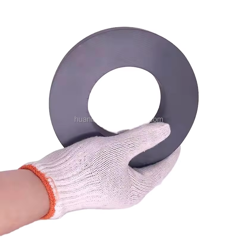 Industrial Strong Ceramic Ferrite Permanent Magnet Y30BH Y35 Y40 Magnetic Ring Speaker Bending Processing Rod Toroidal Sheet 1