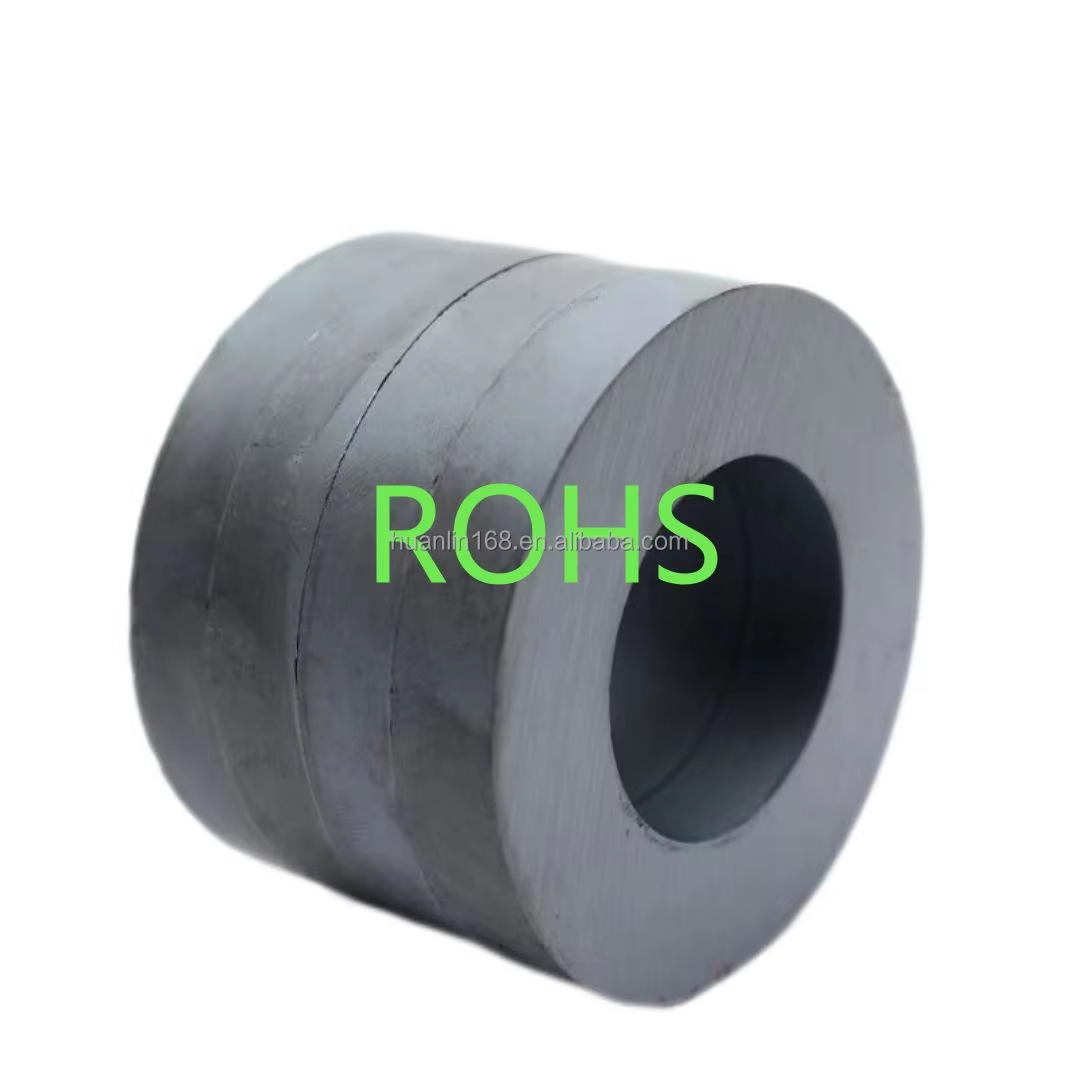 Industrial Strong Ceramic Ferrite Permanent Magnet Y30BH Y35 Y40 Magnetic Ring Speaker Bending Processing Rod Toroidal Sheet 2
