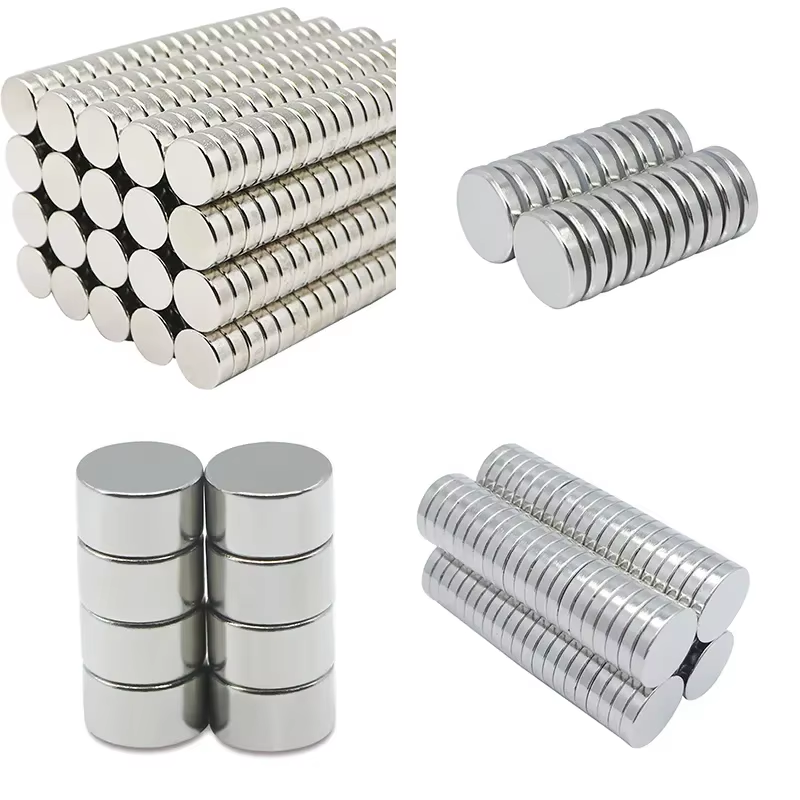    Industrial grade disc neodymium magnets, nickel plated flat round NdFeB magnets. High strength stable magnetism, multiple standard sizes in stock, custom dimension available for industrial assembly and daily DIY use.