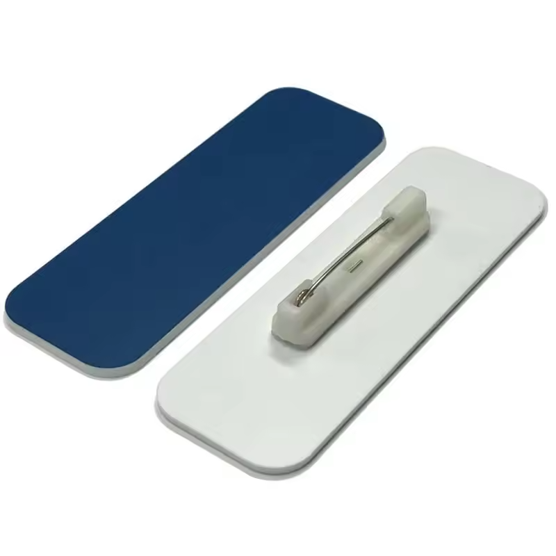 N38 Industrial Magnet Badge Button Holder - Self-Adhesive Neodymium Nameplate 6