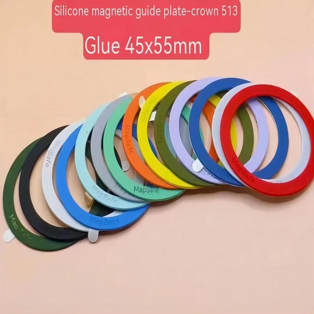 MagSafe Compatible Magnetic Ring Stickers – Multi-Color Universal Phone Mounting Rings for Wireless Charging & Car Mounts 3