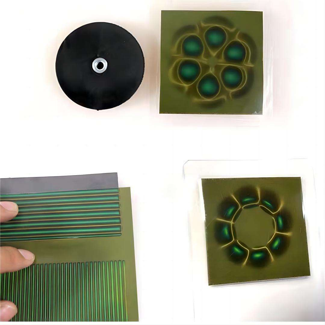 Magnetic Field Viewing Film – Flexible Magnetic Pole Viewer Sheets for Magnet Inspection & R&D