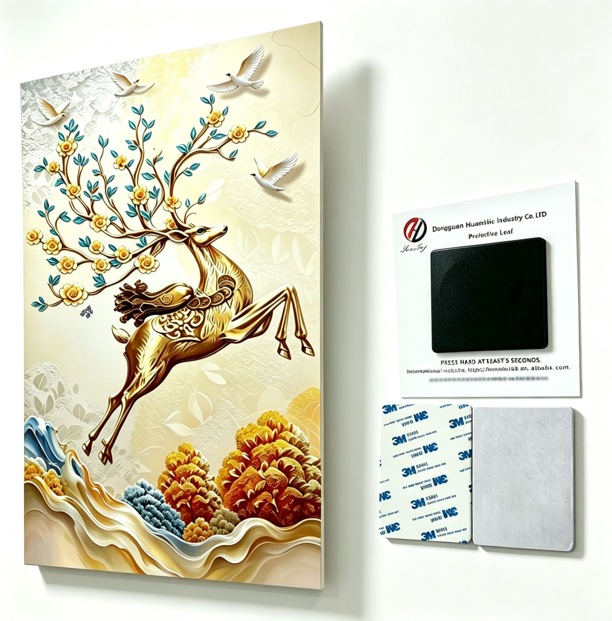 Rubber magnet poster frame set with magnetic wall display system, no drilling required, zero wall damage, quick poster change and optional 3D floating effect. Ideal for pictures, posters, signs and artwork display.