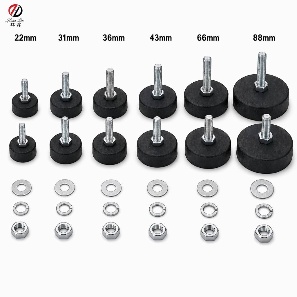 rubber coated neodymium magnets, rubber covered pot magnets, threaded rubber magnet, strong mounting magnet, 60kg pull force rubber magnet, neodymium pot magnet with rubber coating