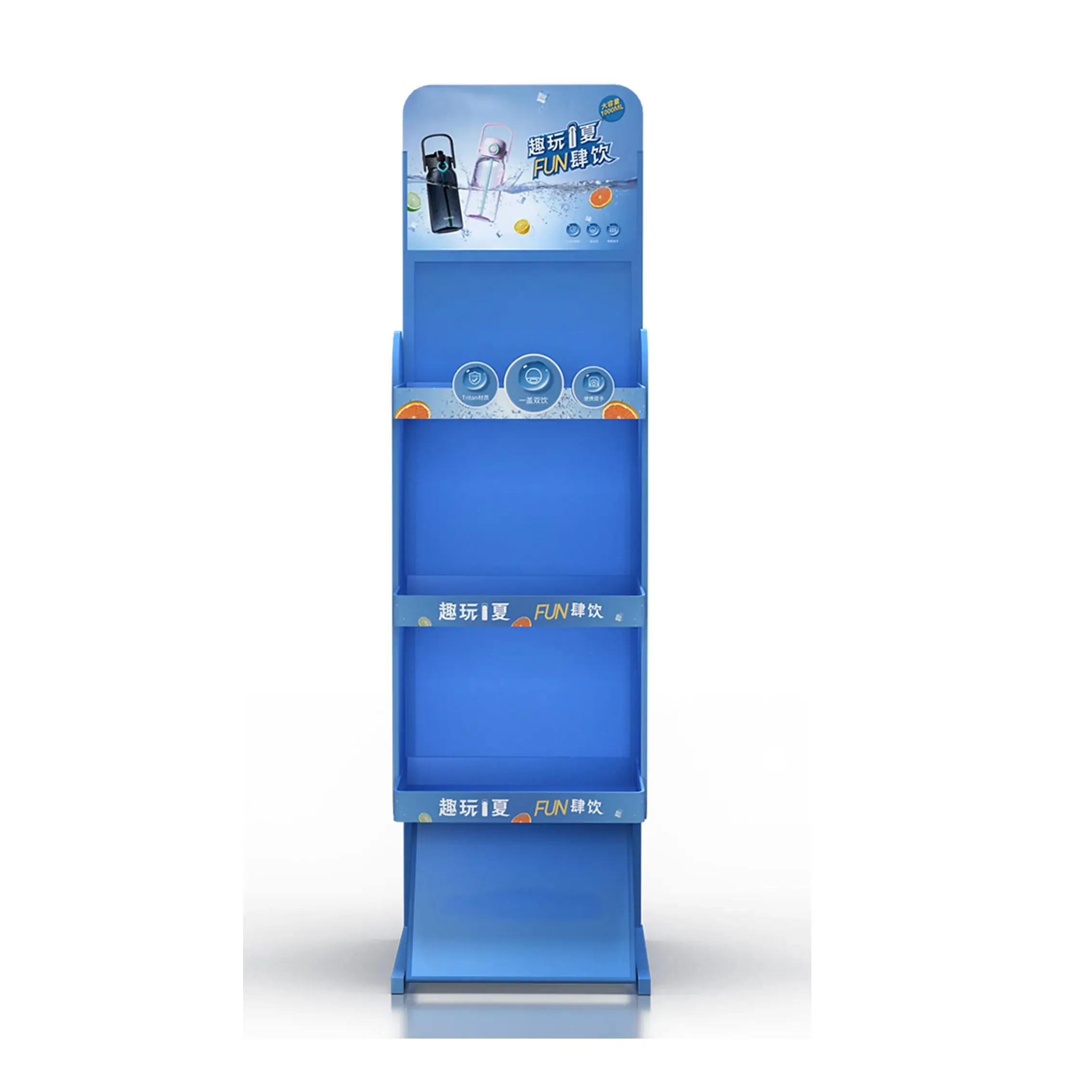 Customized Metal Display Racks for Shop Factory | Xutai 3
